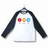 Biker Travel Wanderlust Eat Sleep Ride Custom Printed Graphic Design Raglan T-Shirt for Women